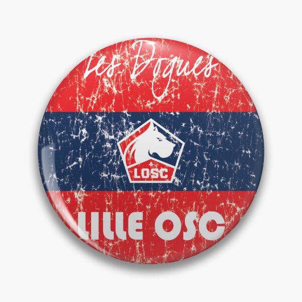 Item preview, Ligue 1 - Lille OSC (Distressed) designed and sold by madeofthoughts.