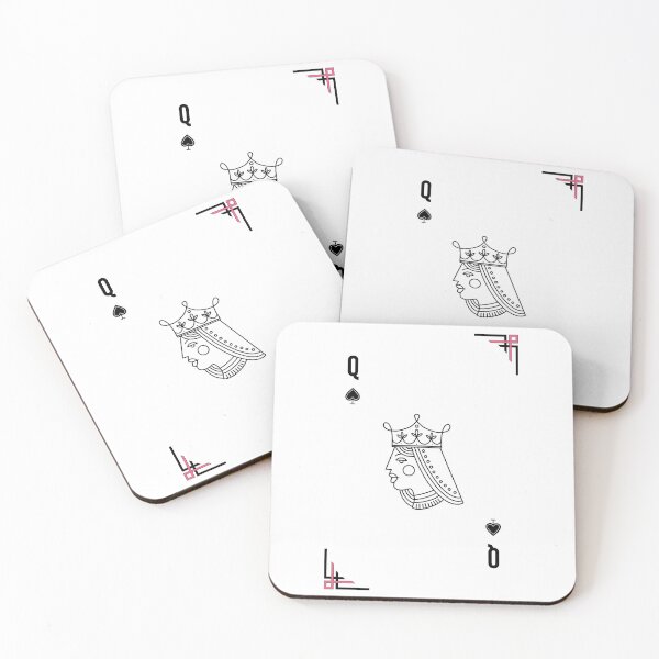 Artikelvorschau, Design der Pokerkarte Pik Dame entworfen und verkauft von Kubala.