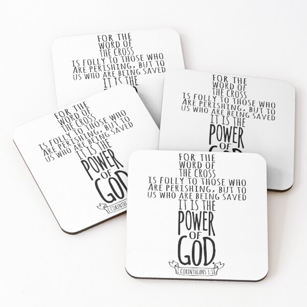 Item preview, 1 Corinthians 1:18 Power of God designed and sold by plushism.