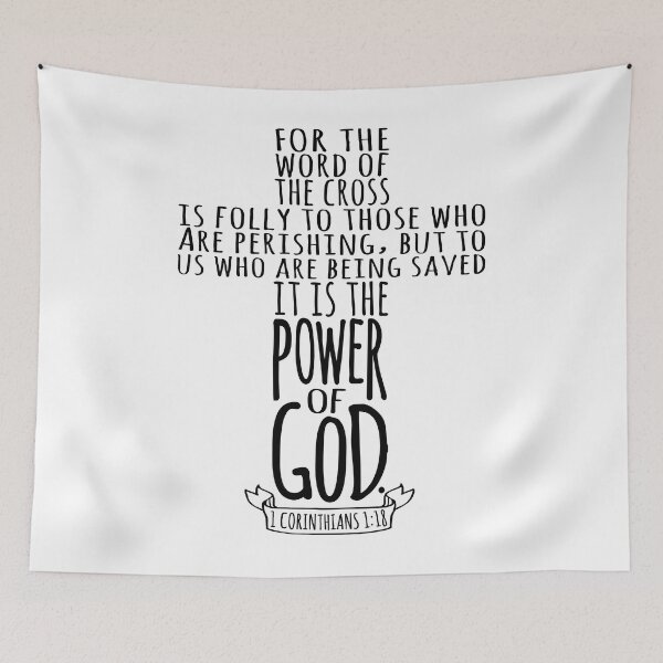Item preview, 1 Corinthians 1:18 Power of God designed and sold by plushism.