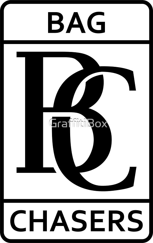 "Bag Chasers" Stickers by GraffitiBox Redbubble