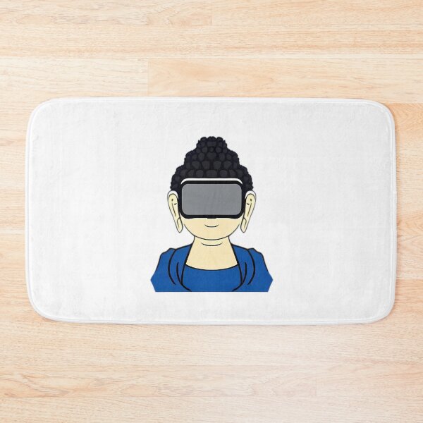 Item preview, Buddha wearing VR Headset  (anime style) designed and sold by Digital-Davinci.