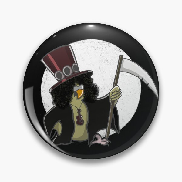 Item preview, Slasher - Funny Bird Grim Reaper designed and sold by HalloMolly.