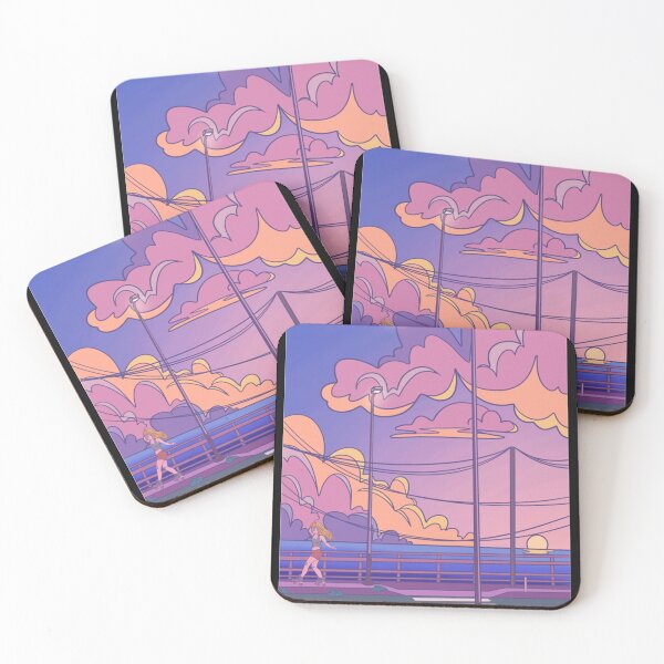 Item preview, Rollerskating Sunsets  designed and sold by Brucrannum.