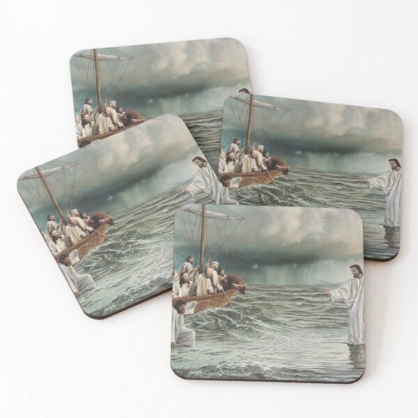 Item preview, Jesus Christ Standing on the Water designed and sold by Rowena Jones.