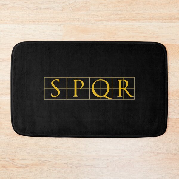 Item preview, SPQR - Senatus Populusque Romanus - Latin - Roman Republic designed and sold by JourneyCreative.