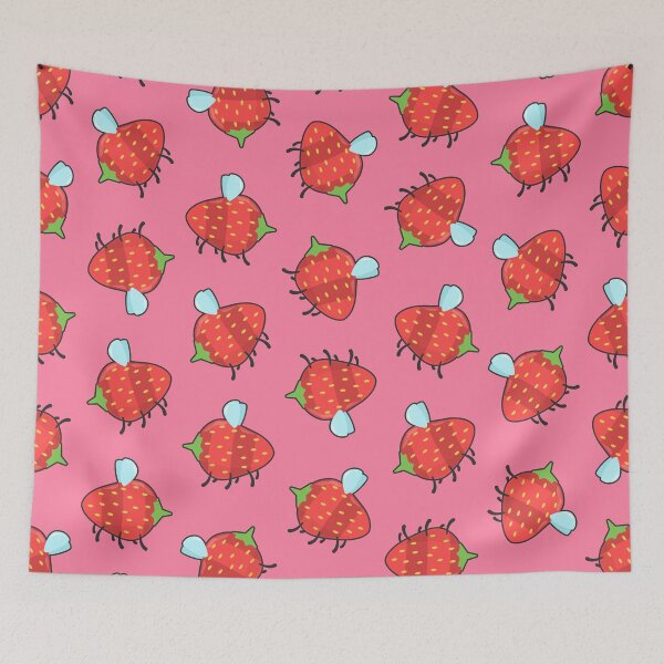 Item preview, Strawbee V2 summer (pink) designed and sold by animinimal.