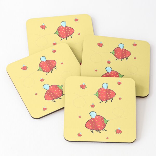 Item preview, Strawbee V2 summer (yellow) designed and sold by animinimal.