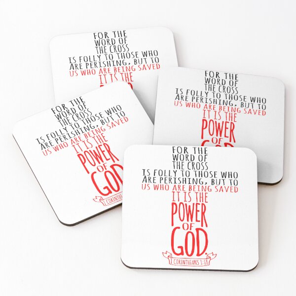 Item preview, 1 Corinthians 1:18 Power of God designed and sold by plushism.