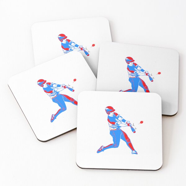 Artikelvorschau, RED WHITE AND BLUE BASEBALL PLAYER entworfen und verkauft von sailorsam1805.