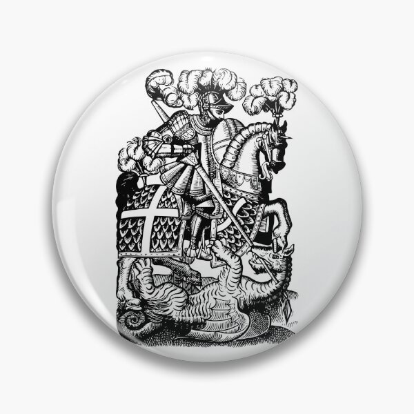 Item preview, Saint George vs the dragon designed and sold by MedievalLCS.