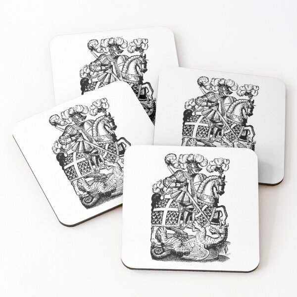 Item preview, Saint George vs the dragon designed and sold by MedievalLCS.