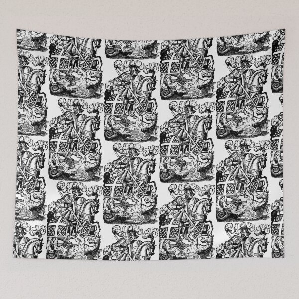 Item preview, Saint George vs the dragon designed and sold by MedievalLCS.