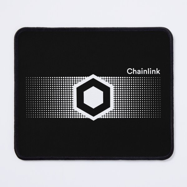 Item preview, Chainlink LINK Crypto Altcoin - White Minimalist Halftone Pattern designed and sold by CryptoMoods.
