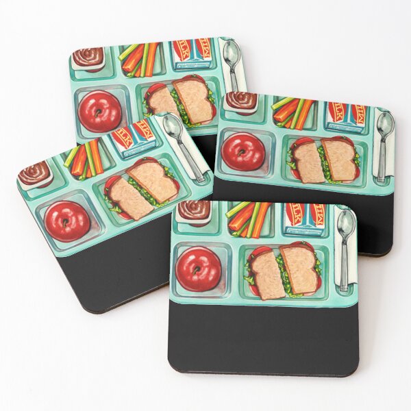 Item preview, School Lunch Pattern designed and sold by Brucrannum.