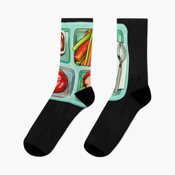 Item preview, School Lunch Pattern designed and sold by Brucrannum.