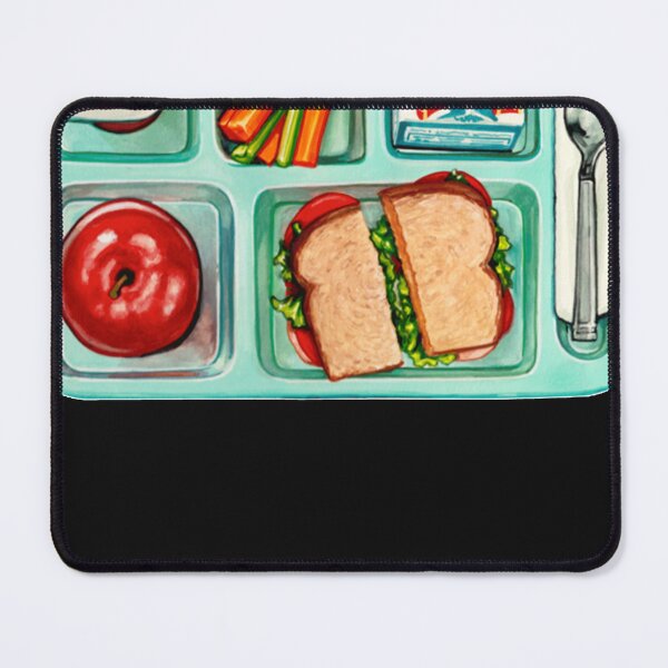 Item preview, School Lunch Pattern designed and sold by Brucrannum.