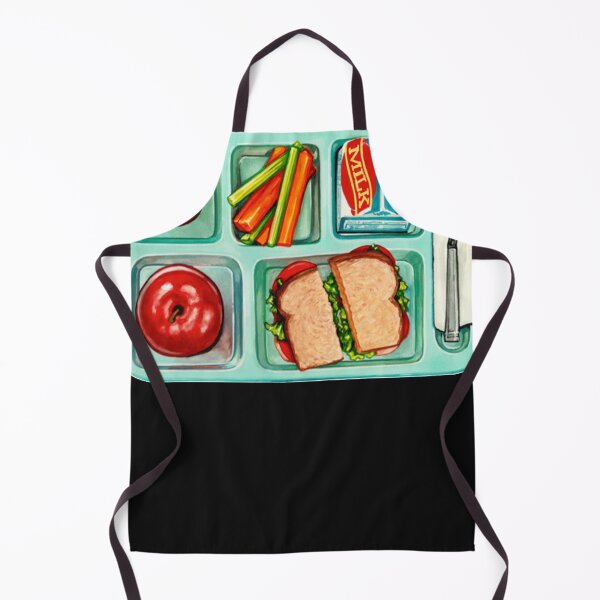 Item preview, School Lunch Pattern designed and sold by Brucrannum.