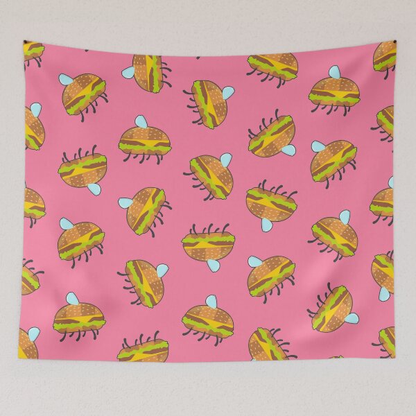Item preview, BEEf burger summer (pink) designed and sold by animinimal.