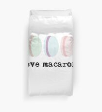 Macarons d'amour Housse de couette