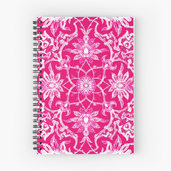 Item preview, Art Nouveau Chinese Tile, Fuschia Pink designed and sold by Marymarice.