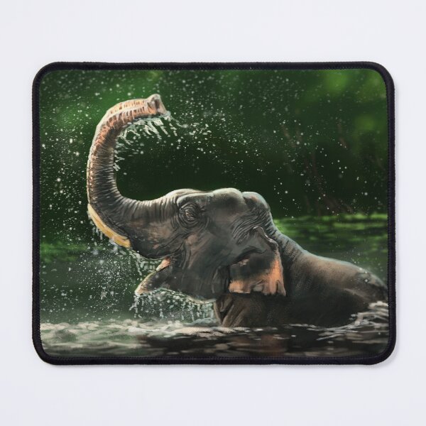 Item preview, Asian Elephant designed and sold by alandodrawing.