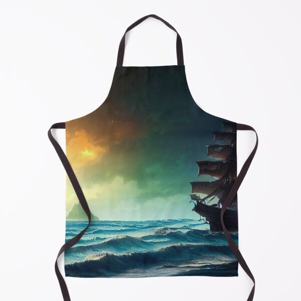 Item preview, Ship in the sea designed and sold by YZO-Design.