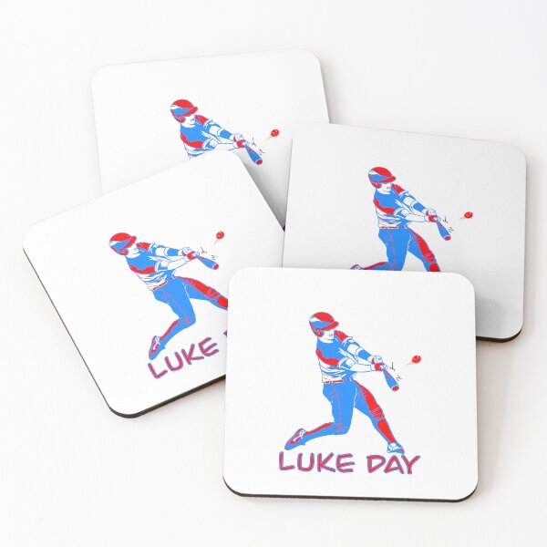 Item preview, LUKE DAY RED WHITE AND BLUE BASEBALL PLAYER designed and sold by sailorsam1805.