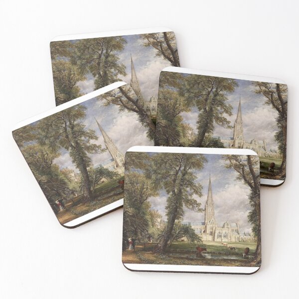 Item preview, Remake of Salisbury Cathedral painting from 1826 By John Constable designed and sold by mystery328.