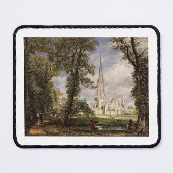 Item preview, Remake of Salisbury Cathedral painting from 1826 By John Constable designed and sold by mystery328.