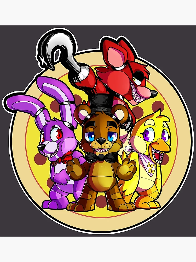 Fnaf Chibi Five Nights at Freddy's  Poster for Sale by AldoEan