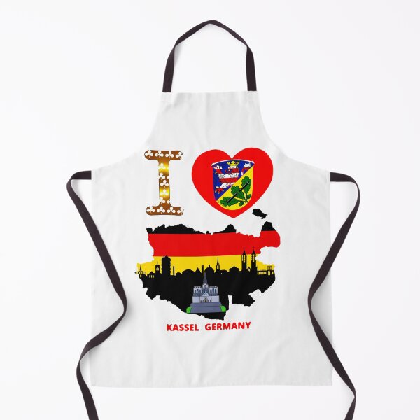 Item preview, Love My German Hometown Kassel andmap falg from Germany designed and sold by HASSANIYATT.