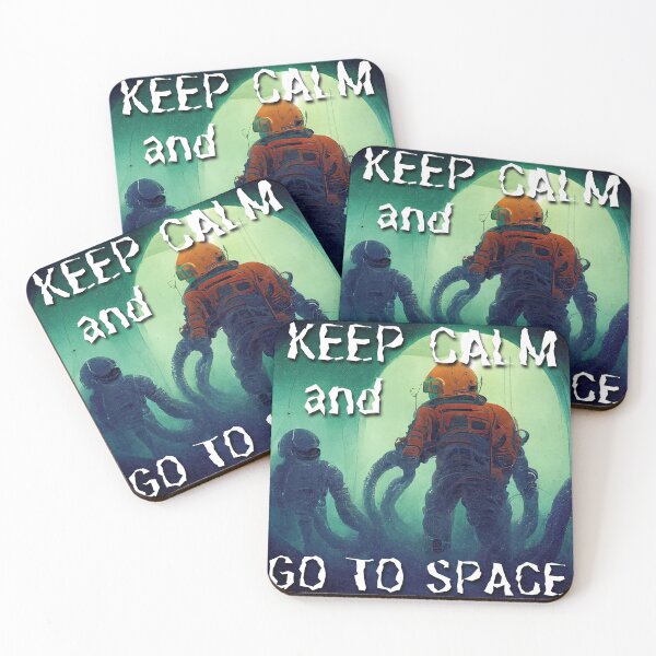 Item preview, Keep calm and go to space designed and sold by YZO-Design.