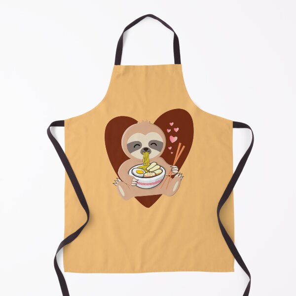 Item preview, Cute kawaii sloth loves ramen designed and sold by RIXXI HEY CO..