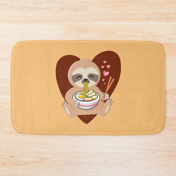 Item preview, Cute kawaii sloth loves ramen designed and sold by RIXXI HEY CO..
