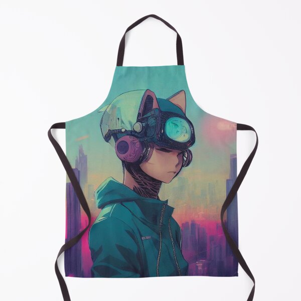 Item preview, Anime Futuristic Boy gifts for manga lovers designed and sold by Mobius Spot Collective.