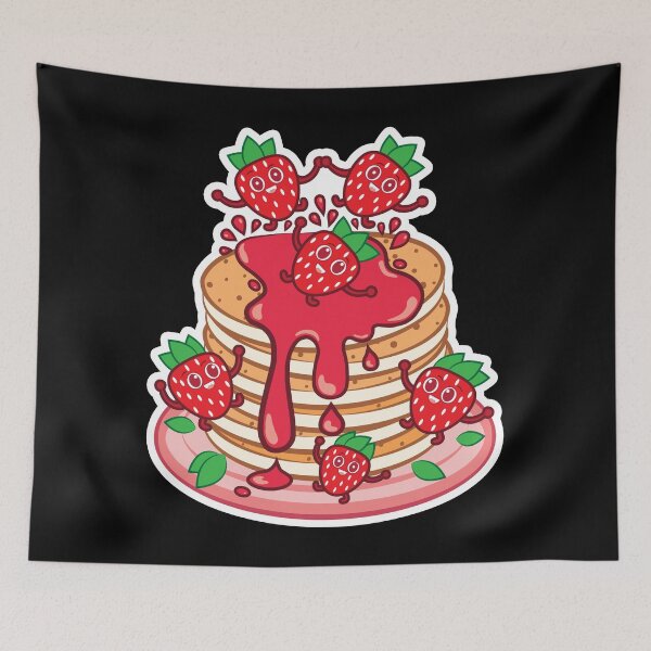 Item preview, Strawberry Pancakes designed and sold by plushism.