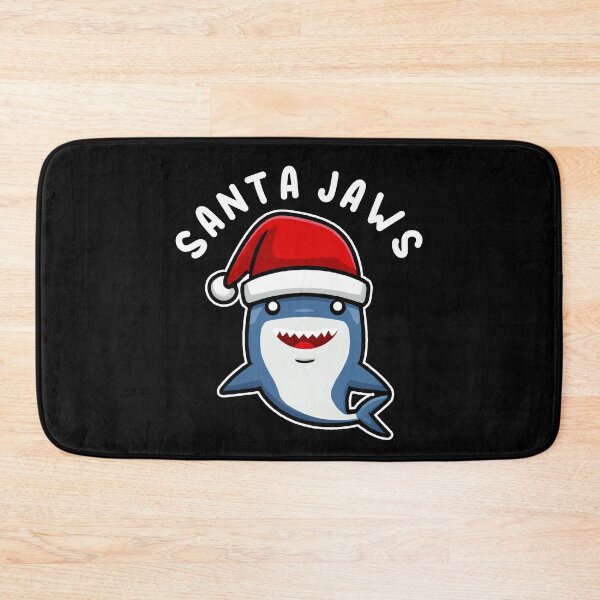 Item preview, Santa Jaws Shark Christmas Pun designed and sold by Daytone.