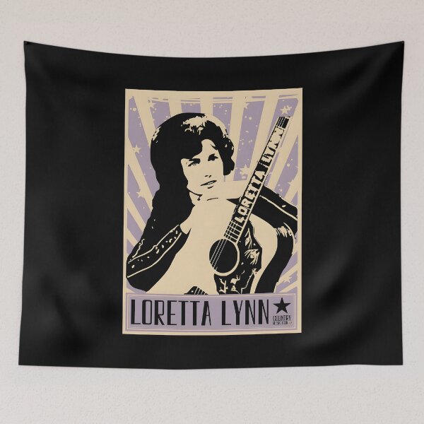 Item preview, Loretta Lynn retro designed and sold by HansPeteru.