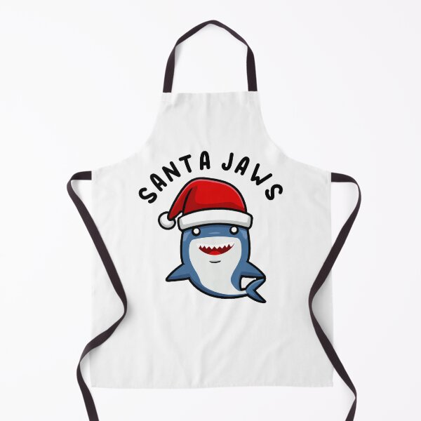 Item preview, Santa Jaws Shark Christmas Pun designed and sold by Daytone.