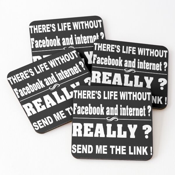Item preview, There's life without facebook and internet really send me the link designed and sold by latelierdechris.