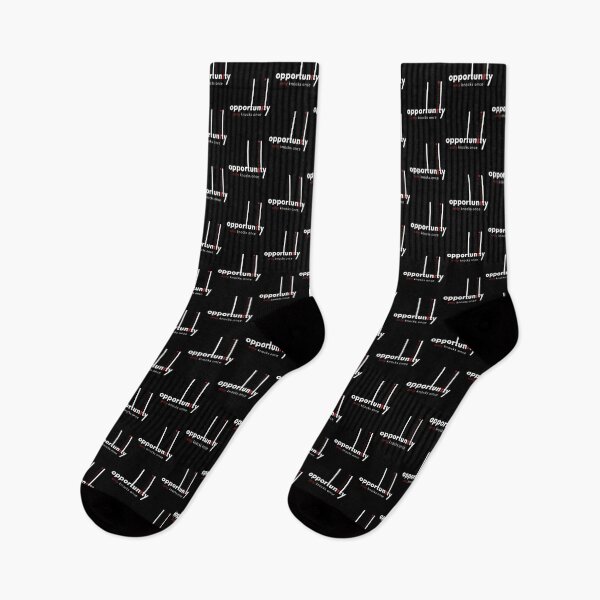 Item preview, Opportunity only knocks once for study & sports motivation designed and sold by TheLuckyShirts.