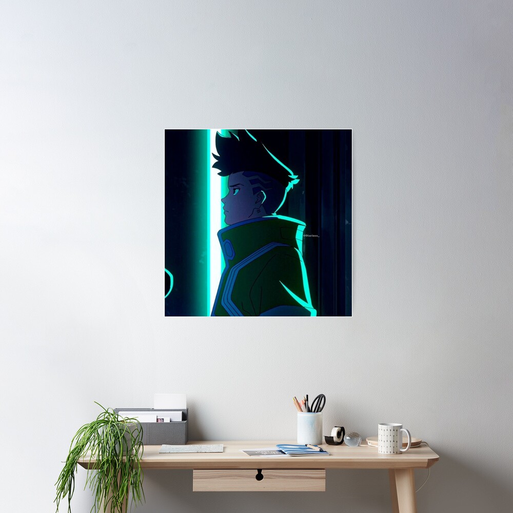 Cyberpunk: Edgerunners Anime David Home Decor Painting Living Poster (42x30  cm)