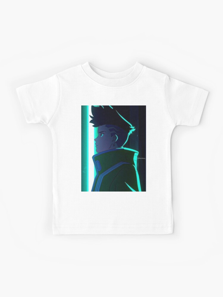 Cyberpunk Edgerunners - David neon light | Kids T-Shirt