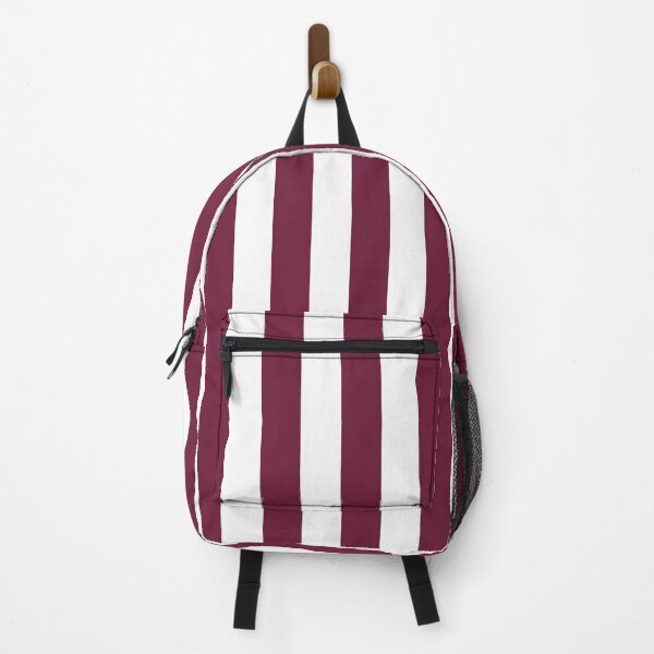 Item preview, Bourdeaux and White Stripes repetitive seamless pattern designed and sold by marie-inks.