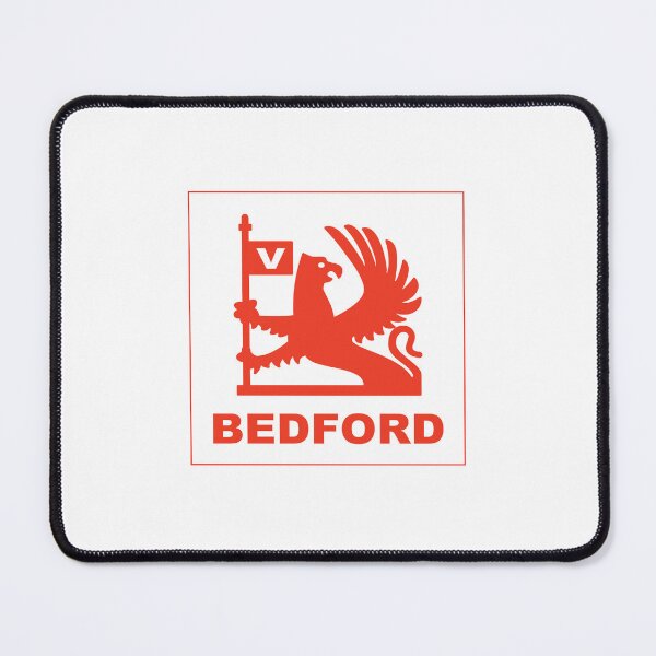 Item preview, Retro Bedford trucks emblem - Bedford red print designed and sold by retropetrol.