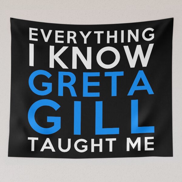 Item preview, Greta Gill - Everything I know designed and sold by 2Girls1Shirt.