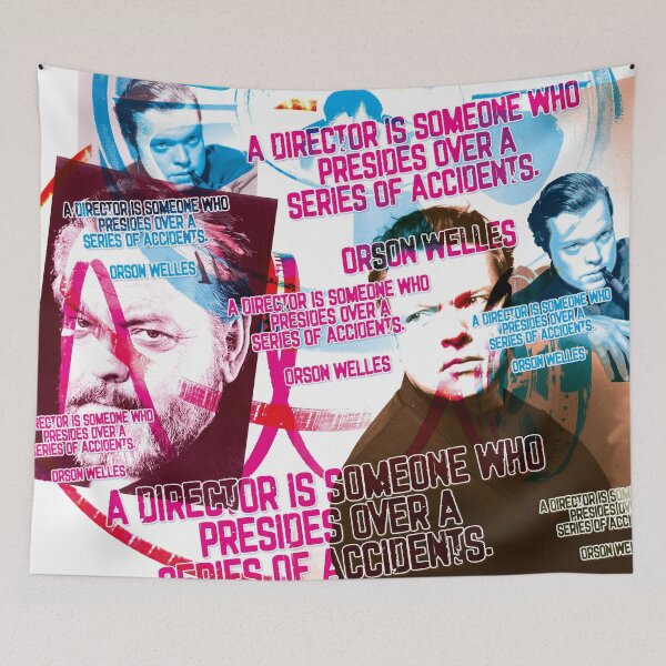 Item preview, Filmmaker, Orson Welles quote designed and sold by Mauswohn.