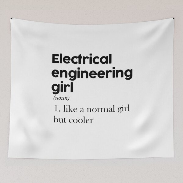 Item preview, Electrical Engineering Girl designed and sold by ccabreira.