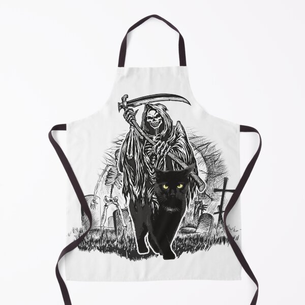 Item preview, Death with a black cat designed and sold by uni.